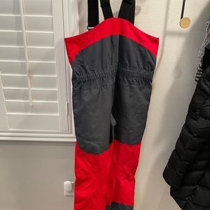 Gill OS2 Offshore Sailing Bib / Trousers (Red)